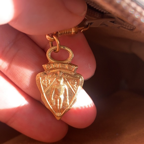 Auth GUCCI Old GG Supreme Boston bag handbag Hardware gold - Picture 8 of 10